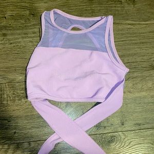 Five Dancewear Lilac tie top -PA